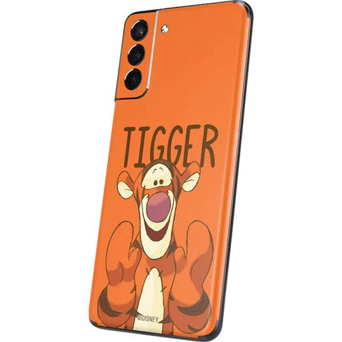 Disney Winnie the Pooh Tigget Portrait Galaxy S21 Plus 5G Skin